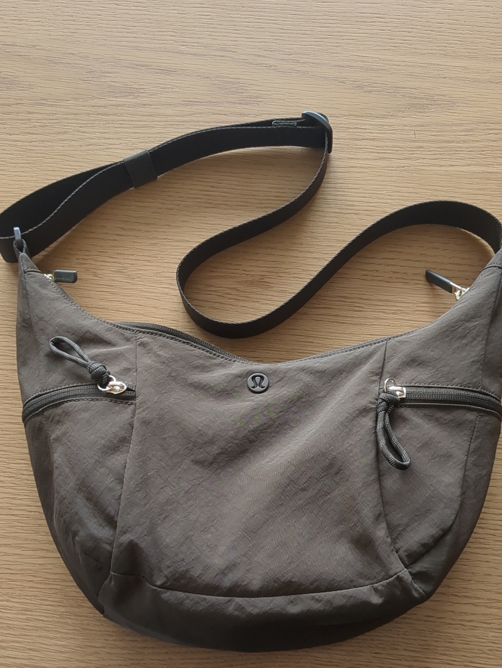 Lululemon Slouchy Sling 6L Brown Bag - Sold Out Color Walnut Crunch